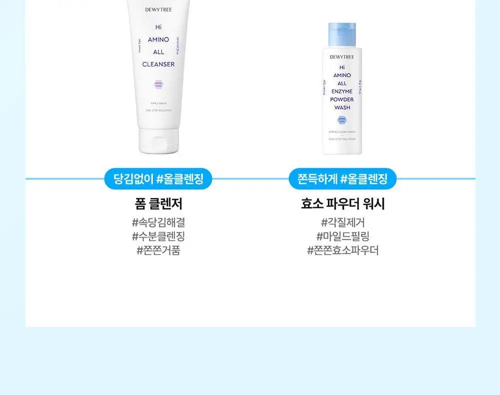[5/10 하루특가/포켓몬에디션] 듀이트리 하이아미노 올 클렌징 밀크 200ml 기획 (+250ml+세안밴드) 상세페이지 37